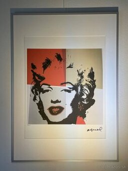 Andy Warhol "Liz" Limitovaná edícia_Certifikát