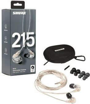 Shure SE215 Clear slúchadlá za uši - 1