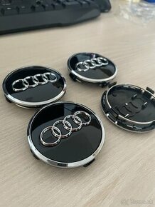 Audi stredové krytky diskov 61mm - 1