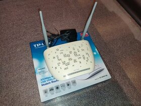 VDSL2 WIFI Modem/Router  TP-Link TL-W9970B 300Mbit/s/USB - 1