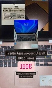 Notebook Asus E410MA