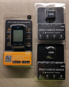 GPS XOSS G+, cadence+speed sensors