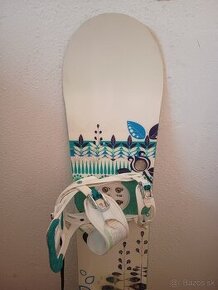 146 cm krasny damsky snowboard SALOMON