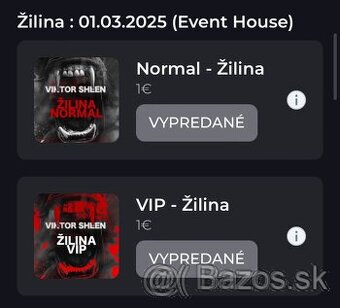 Viktor Sheen Opičí syndróm tour Žilina Event House