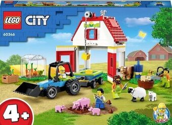 LEGO City 60346 Stodola a hospodárske zvieratá