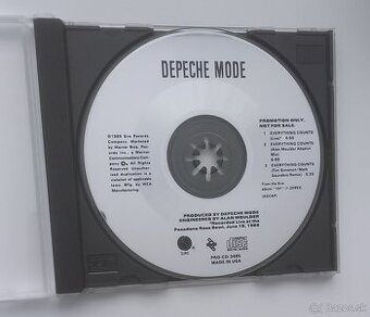 Depeche Mode US CD Promo Everything Counts Live 1989