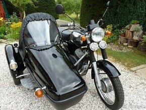 Jawa 350 se sidecar Velorex 562 s Tp