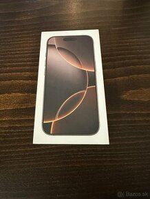 Predam Apple iPhone 16 PRO 256GB púštna titánova