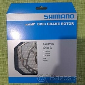 brzdový kotúč SHIMANO SM-RT66, 180mm, 6 dier - 1