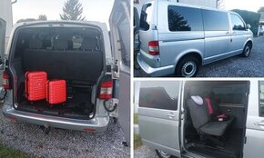 Prenajom VW Transporter 6 miestny, Odvoz Hainburg Letisko