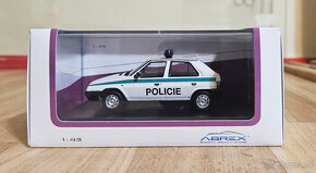 Abrex Škoda Favorit 136L 1:43 Policie ČR 94/95