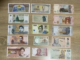 Bankovky svet 52 kusov UNC