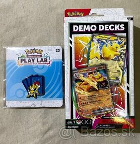 Pokemon demo deck a zberatelsky pin