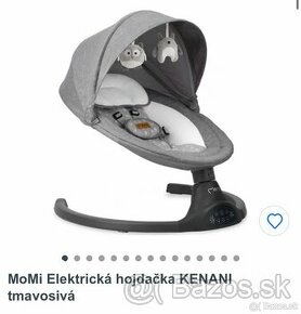 MoMi elektricka hojdacka/ hojdacie lehatko pre babatka