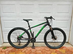 Bicykel GHOST KATO 4.9 NIGHT BLACK / RIOT GREEN  27,5 / M /