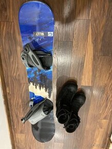 Snowboard - 152cm + topánky - NOVÝ