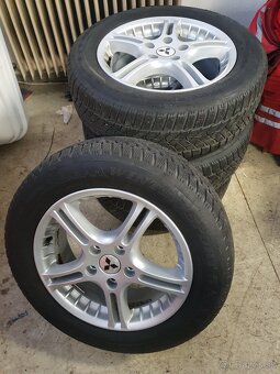 Elektrony  5x114,3  r16 + pneumatiky 205/60 r16