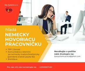 NEMECKY HOVORIACA PRACOVNÍČKA