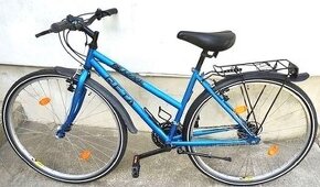 Zachovalý cestný trekingový bicykel 18 rám 28 kolesá