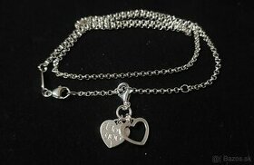 Thomas Sabo náhrdelník 925 , 42cm , 6,4g , I Love You