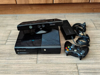 Xbox 360 E 4GB + Kinect +HDD + hry