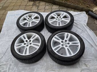 SADA ALU DISKOV 5X100 R16 PNEU.205/45R16 BRIDGESTONE SKODA