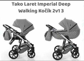 2 kombinácia kočiar , TAKO LARET Imperial deep walking kočík