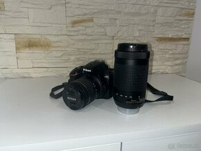 PREDÁM ZRKADLOVKU NIKON D3500 AJ S OBJEKTÍVMI