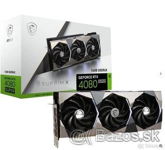 RTX SUPRIM 4080 - 1 rok v záruke