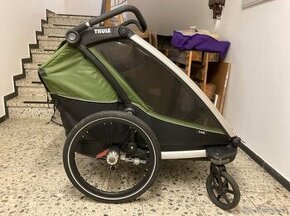 Športový vozík/kočík Thule Chariot CAB 2 Cypress Green