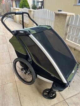 Športový vozík/kočík Thule Chariot CAB 2 Cypress Green