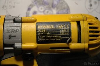 Aku vrtačka Dewalt 981