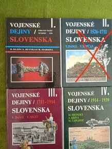 Vojenské dejiny Slovenska I.-IV.