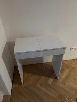 Toaletný stolík, biela, 70x42 cm Ikea Brimnes