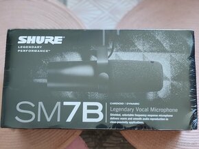 SHURE SM7B,dovoz USA , nové, nepouzite