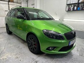 Škoda Fabia RS zelená metalíza 1.4 TSI 132kw 2012 nová STK