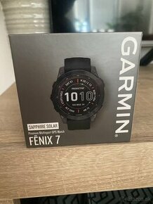 Garmin FENIX 7 Sapphire Solar Carbon Grey Titanium - 1