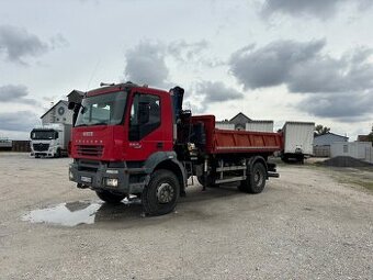 Iveco Trakker sklápač s hydraulickou rukou