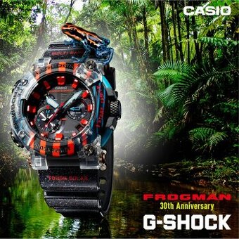 Casio GWF-A1000APF-1AER 30TH Anniversary Poison Dart Frog - 1