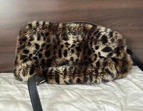 Desigual kožušinková kabelka leopard - 1