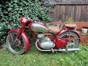 Jawa perák 350, typ 18, rok výroby 1952