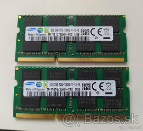 SODIMM DDR3L 16GB /2x 8GB/ 1600MHz Samsung