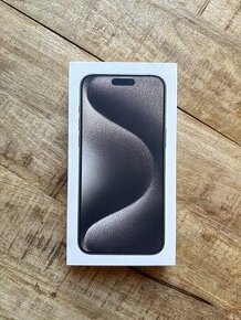 Apple iPhone 15 Pro Max 256GB Natural Titanium , TOP stav