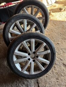 Elektrony VW 5x112 R17 3ks + pneu 235/45 R17 3ks