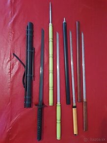 Japonský Samurajský skrytý meč, katana, ninja, kopije, oštep