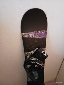 146 cm snowboard FTWO F2 AIR + viazanie