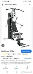 multifunkčná posilňovacia veža life fitness