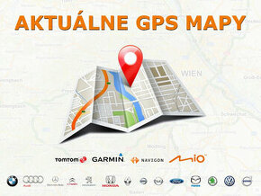 Aktuálne GPS mapy 2025 - navigácia, ✅ CarPlay & Android Auto