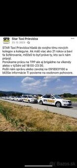 Šofér/ka taxislužby