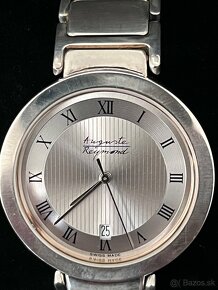 Švajčiarske pánske hodinky, striebro 925 - 1